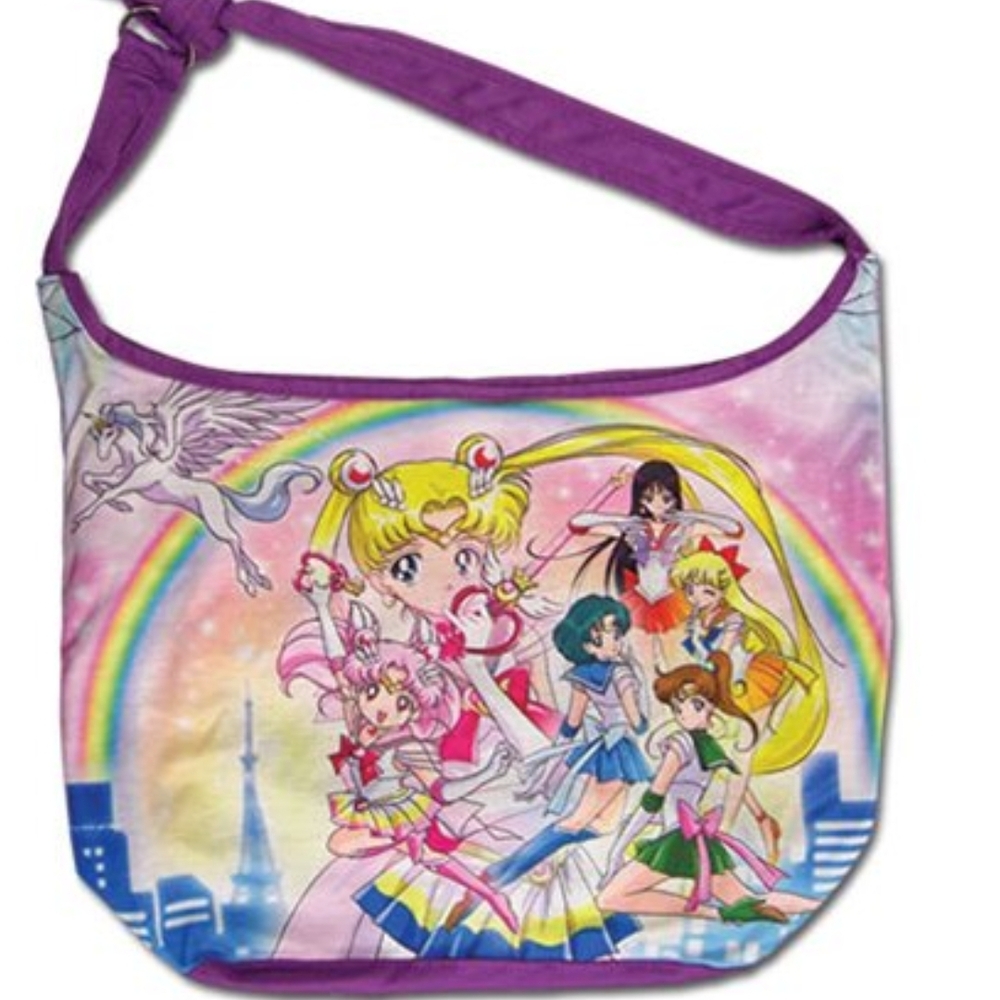 Colorful Anime Character Shoulder Bag